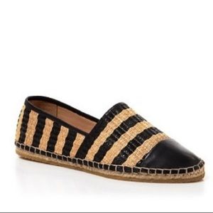 LOEFFLER RANDALL Raffia Mara Stripe Espadr…